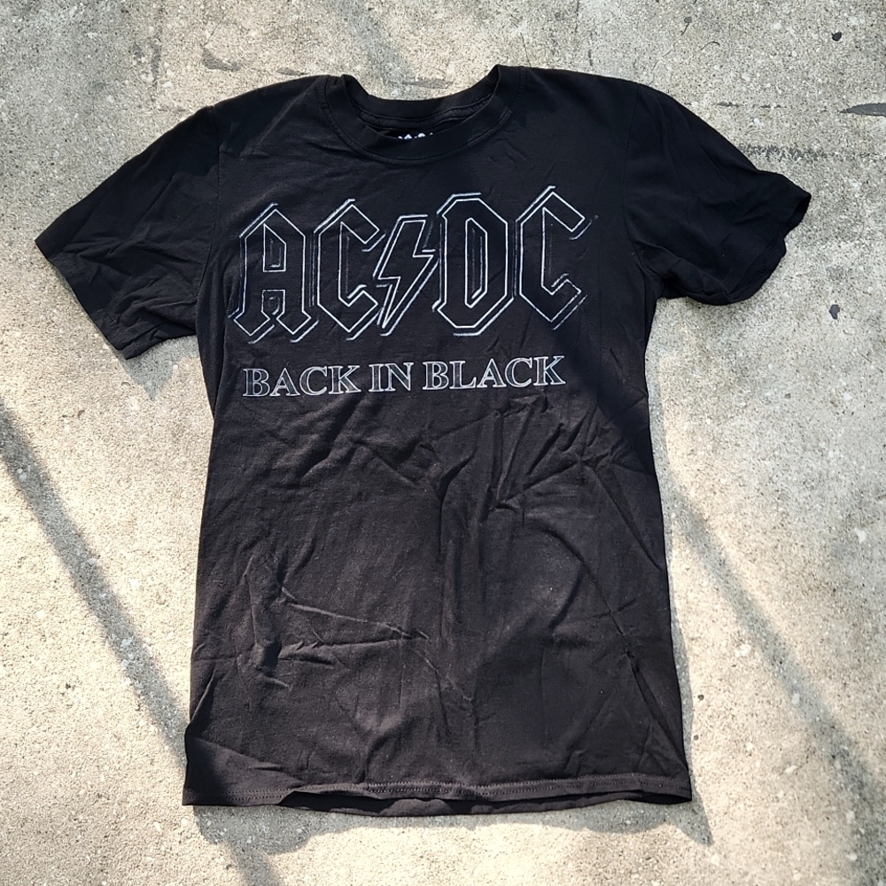 Small ACDC Black Rock Shirt